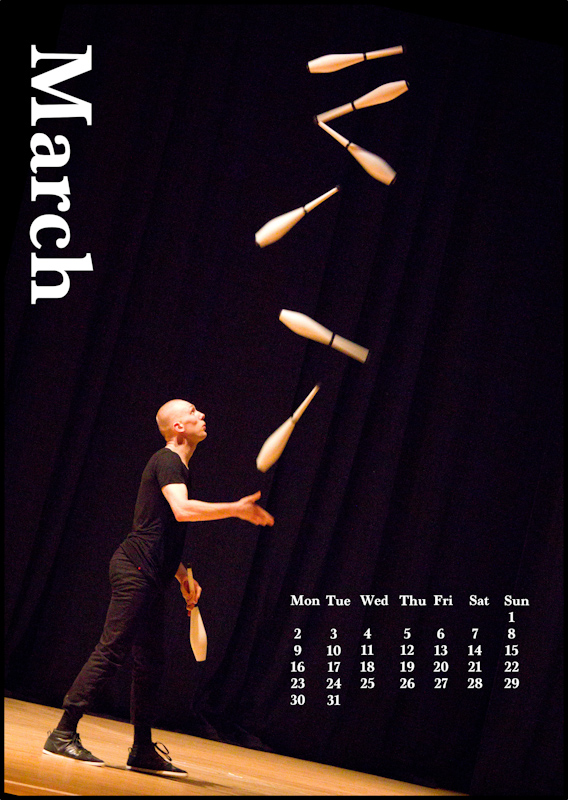 Jugglers' Calendar 2015: March